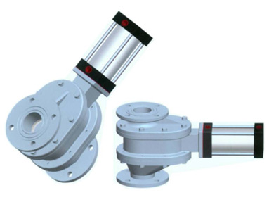 双闸气锁耐磨陶瓷平衡阀